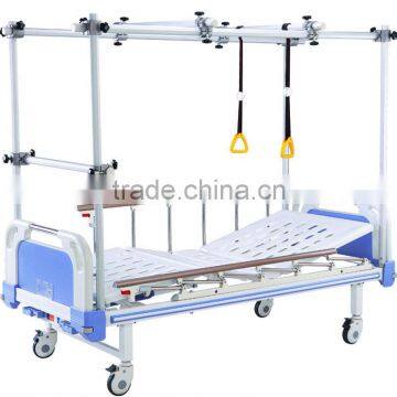 C-6 New design orthopaedics bed, hospital furniture, full-fowler orthopaedics bed with ABS head/foot board