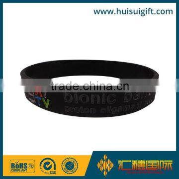 high quality promotional OEM silicone bracelet