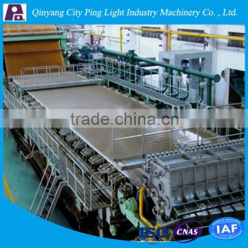 3800/300m/min Fourdrinier Two Wire White Cardboard and Ivory Board or Grey Board Paper Making Machine