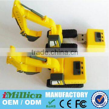 promo crane truck usb flash drive