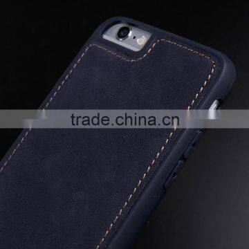 High Quality Fancy Ultra Thin Shockproof Leather +tpu Hybird Shell Phone Case for Iphone7
