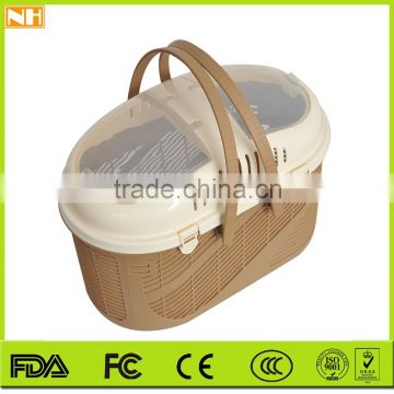 2015 New Product High Quality Transport Plastic Pet Cage