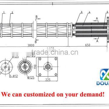 cr20ni80 infrared bundle ceramic bobbin heater