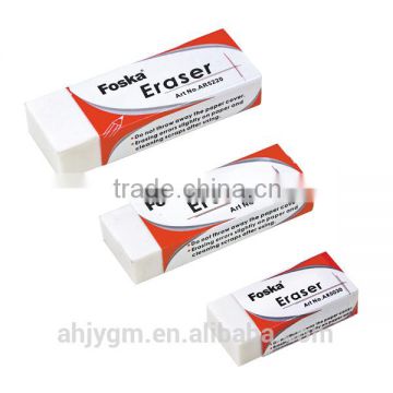 White Soft TPR Eraser/rubber pencil erasers