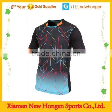 fashion couple's jersey designs for badminton, multicolor badminton wear cheap