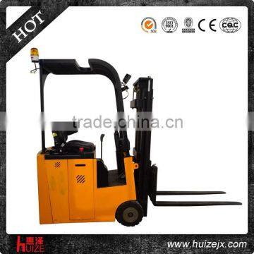 small load capacity 1t lift height 3m electric forklift