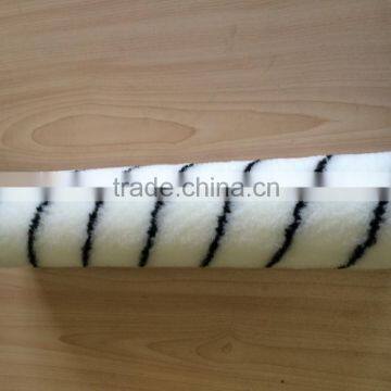 12"high quality European style acrylic fibers with black strip paint roller