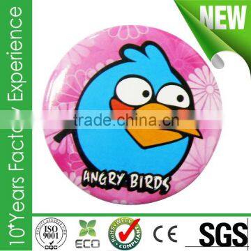 New cheap promotional carton button badge with safety pin