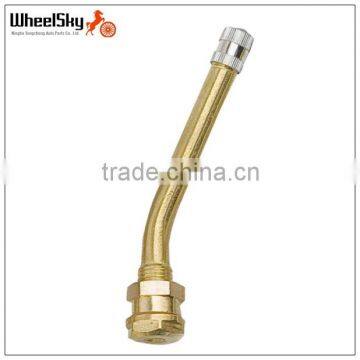 O-Ring Seal Bending Brass For Truck And Bus Clamp-in Valve