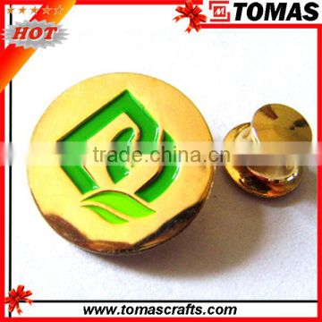 high quality gold plating hard enamel lapel pin