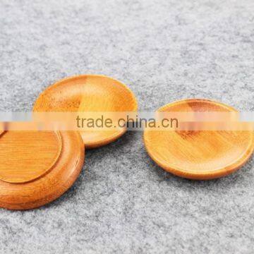 Tea Round Bamboo Wood Trivet Coaster Placemat Tool Set With Holder Rack photo-4