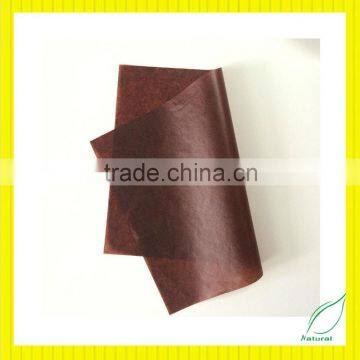 hot sale 22g brown color glassine paper 500*750mm