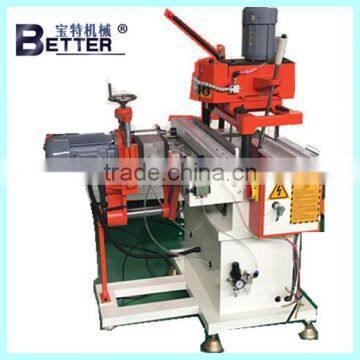 High quality plastic window Lock-hole groove processing machine