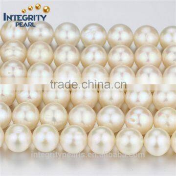 A+ full round cheap wholesale Chinese cultured freshwater 10-11mm pearl beads