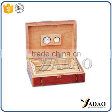 Old Lock Style Chinese Antique multi-drawer jewelry box faux wood custom boxes with logo