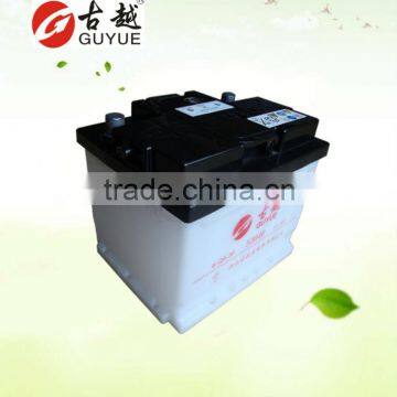 Dry charged car battery with good quality