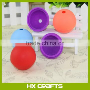 Alibaba FDA approved food grade non-stick various color ice Ball silicone ice mold single cavity