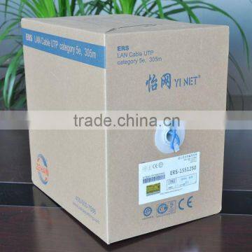 China Supplier CAT6 UTP Internet cable 23Awg 4pr Network cable with competetive price