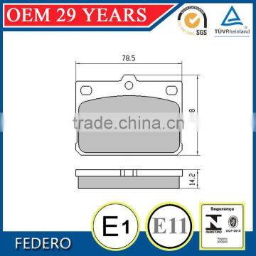 OEM factory 04491-12141 D101 Brake Pads