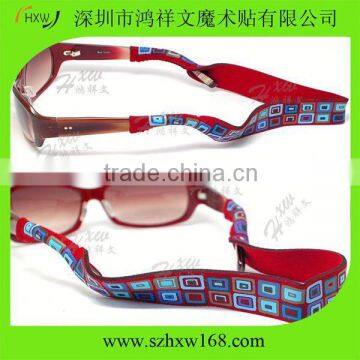 Custom Logo Print Promotional Neoprene Sunglass Neck Strap