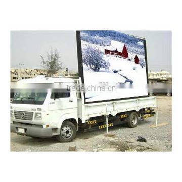 Graphics display truck, led stage vehicle, mobile stage TV truck