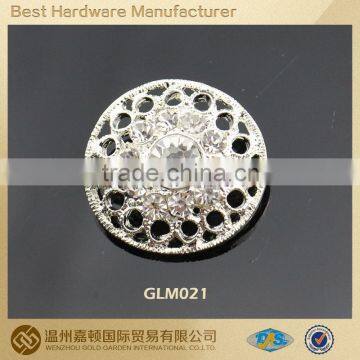 round crystal rhinestone sewing buttons for garments