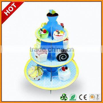 one tier cardboard cupcake stand ,one tier cake stand kit ,one tier cake display cupcake stand