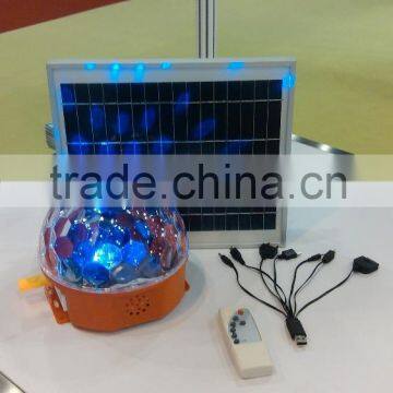 8W Solar Stereo System With Blinking Led Popular is North America With Remote Controller for MRD803 photo-4