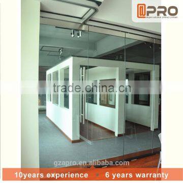 New door design office partition glass wall for office separation wall