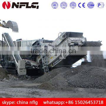 made in 2011 low price used mobile impact crusher