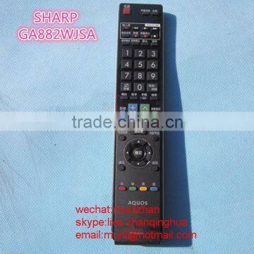 High Quality Black 51 Keys AQUOS GA882WJSA lcd tv remote control for Sharpu G1342SA