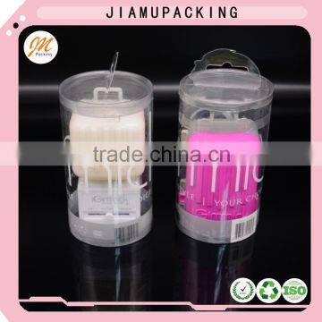 Plastic Tube for gift packaging, plastic cylinder and round box