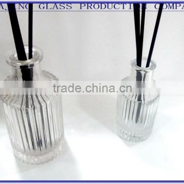 clear diffuser glass bottle