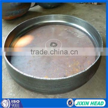 309 stainless steel flat dish head end cap for truck tank