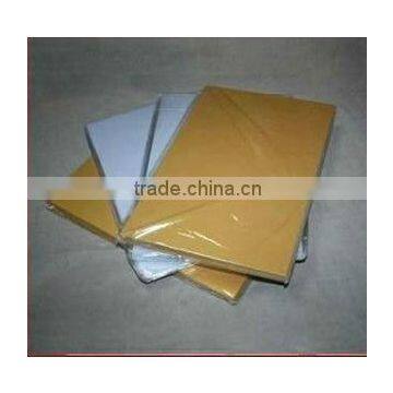 No-Laminated Material Instant PVC card sheet (gold)