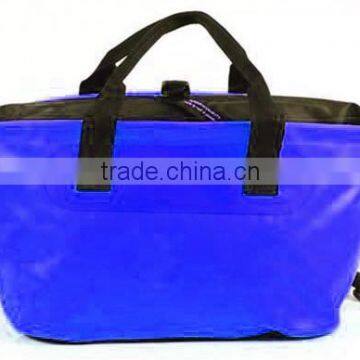 Bright Color Tarpaulin Waterproof Swimming Tote Bag photo-3