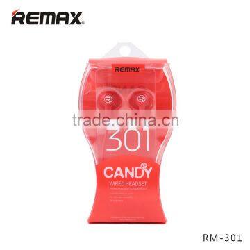 REMAX Wholesale wired stereo earphone