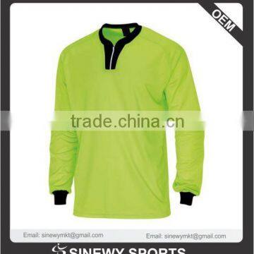 100% Polyester Soccer Goal Keeper Jersey new design