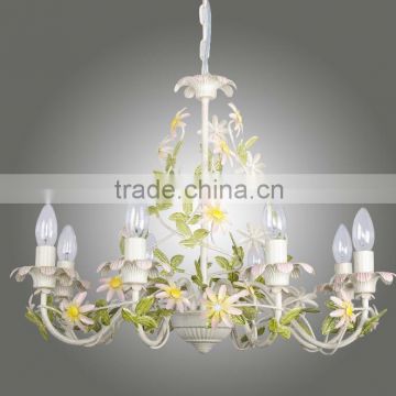 countryside styel chandelier/girl room shinging color chandelier/simpleness decorative lamp