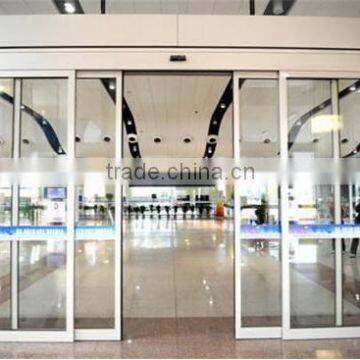 Classical elegant remote control sliding door for supermarket