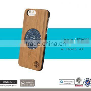 3D Knight Unique Design Case for Iphone 6 6S, Import Logs Wooden Bamboo With Jeans for Ultra Slim IPhone Case photo-2