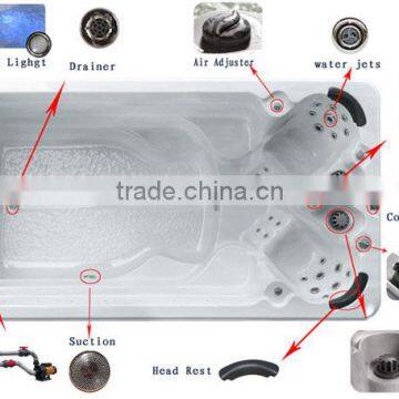 2014 USA Ballboa System Massage Hot Tub CE Certification Available Hot Tub JY8603 photo-4