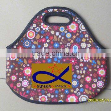 OEM Logo Print Neoprene Insulated Lunch Tote Bag photo-5