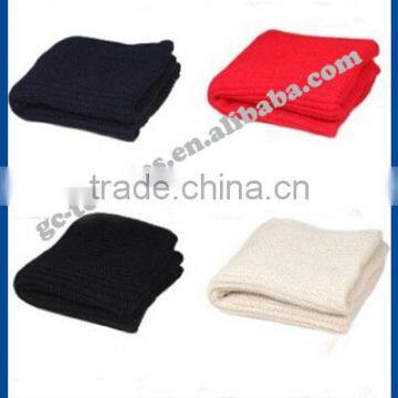 100% acrylic solid color pashmina scarf for lady