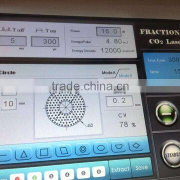 2015 30W RF Tube CO2 Fractional Laser for Scare Removal