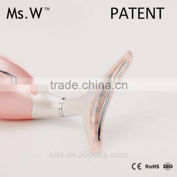 Wholesale Factories Mini Neck Wrinkle Remover Professional Micro-current Rechargeable Skin Lift Shoulder Relax Massager