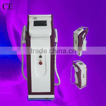 Shrink Trichopore Home Hair Removal Vertical 2 In 1 E-light(IPL+RF) Machine-C006 With CE Certificate 690-1200nm