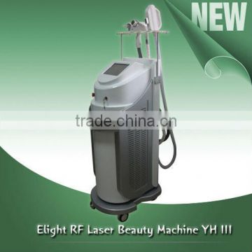 3 handles of Multi-functional ipl rf laser Beauty infrared machine for sale -YH-III (CE approve)