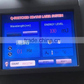 1064 nm 532nm q Switch nd Yag Laser Tattoo Removal Medical Eqiupment 2016 photo-5