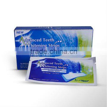 A+ 3d Advanced teeth whitening oral strips 14 pairs Per box